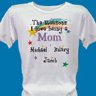 Reason I Love Personalized Scoop Neck T-Shirt